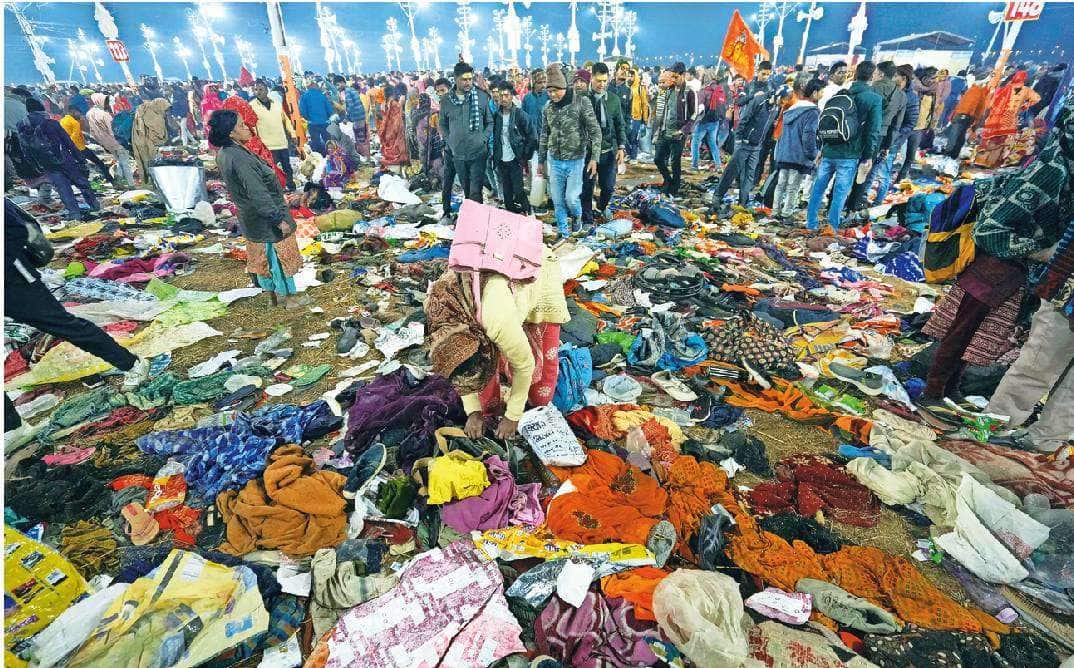 महाकुंभमध्ये चेंगराचेंगरी, ‘मौनी अमावास्ये’साठी संगमावर प्रचंड गर्दी